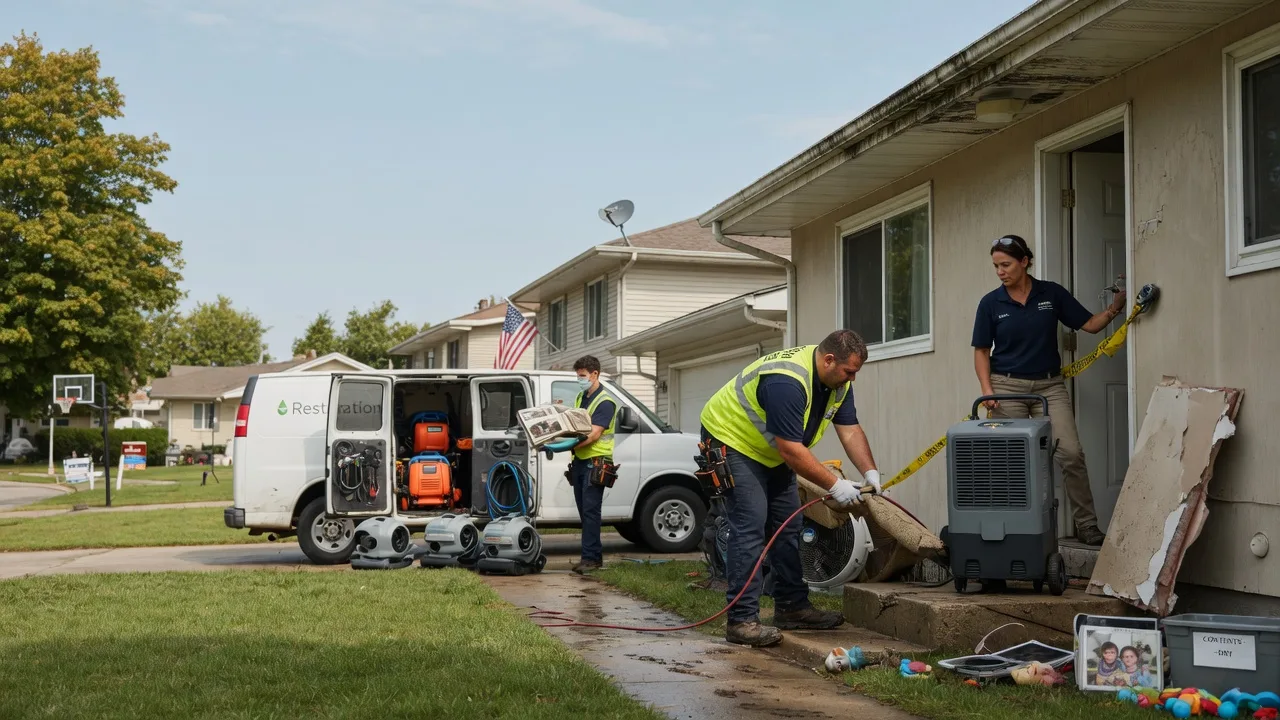 Water Damage Restoration in Emporia, KS near me